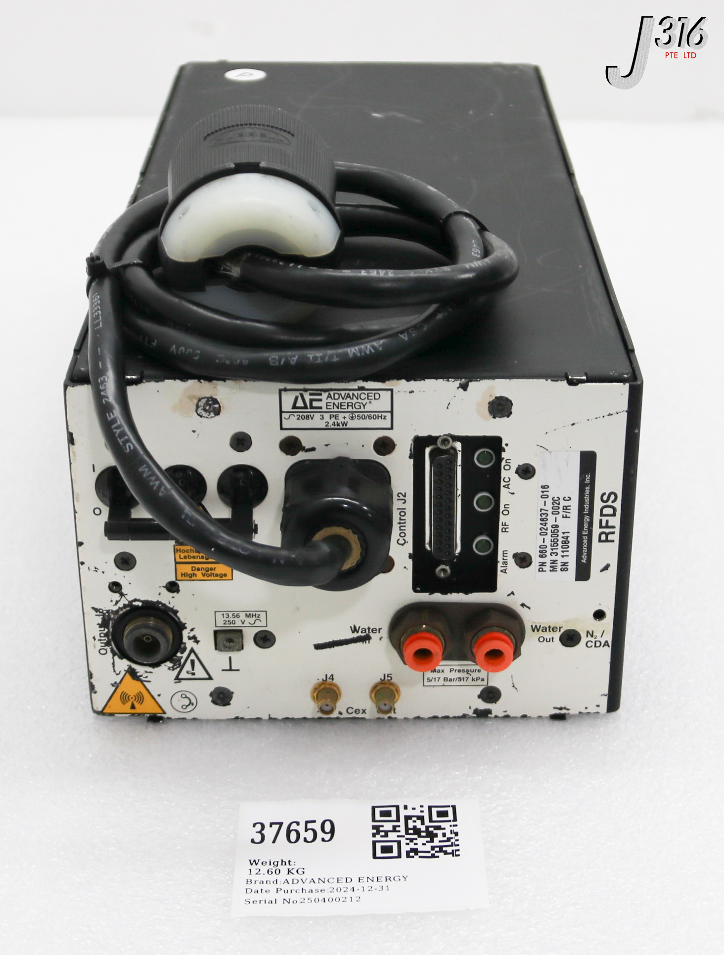 専用(´∀｀) 37659 ADVANCED ENERGY RFDS GENERATOR, P/N: 660-024637-016 3155059